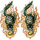 www.sixpackmotors-shop.ch - DRAGONSKULL WITH FLAME