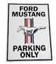 www.sixpackmotors-shop.ch - BLECHSCHILD FORD MUSTANG