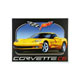 www.sixpackmotors-shop.ch - BLECHSCHILD CORVETTE