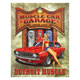 www.sixpackmotors-shop.ch - BLECHSCHILD MUSCLE CAR