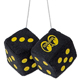 www.sixpackmotors-shop.ch - MOONEYES FUZZY DICE BLACK