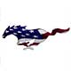 www.sixpackmotors-shop.ch - BLECHSCHILD PONY USA