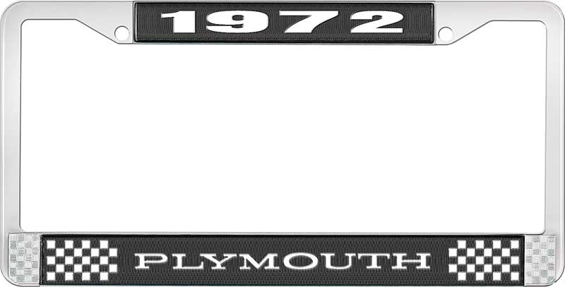 www.sixpackmotors-shop.ch - 1972 PLYMOUTH LICENSE PLA