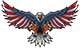 www.sixpackmotors-shop.ch - BLECHSCHILD US ADLER