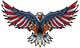 www.sixpackmotors-shop.ch - BLECHSCHILD US ADLER